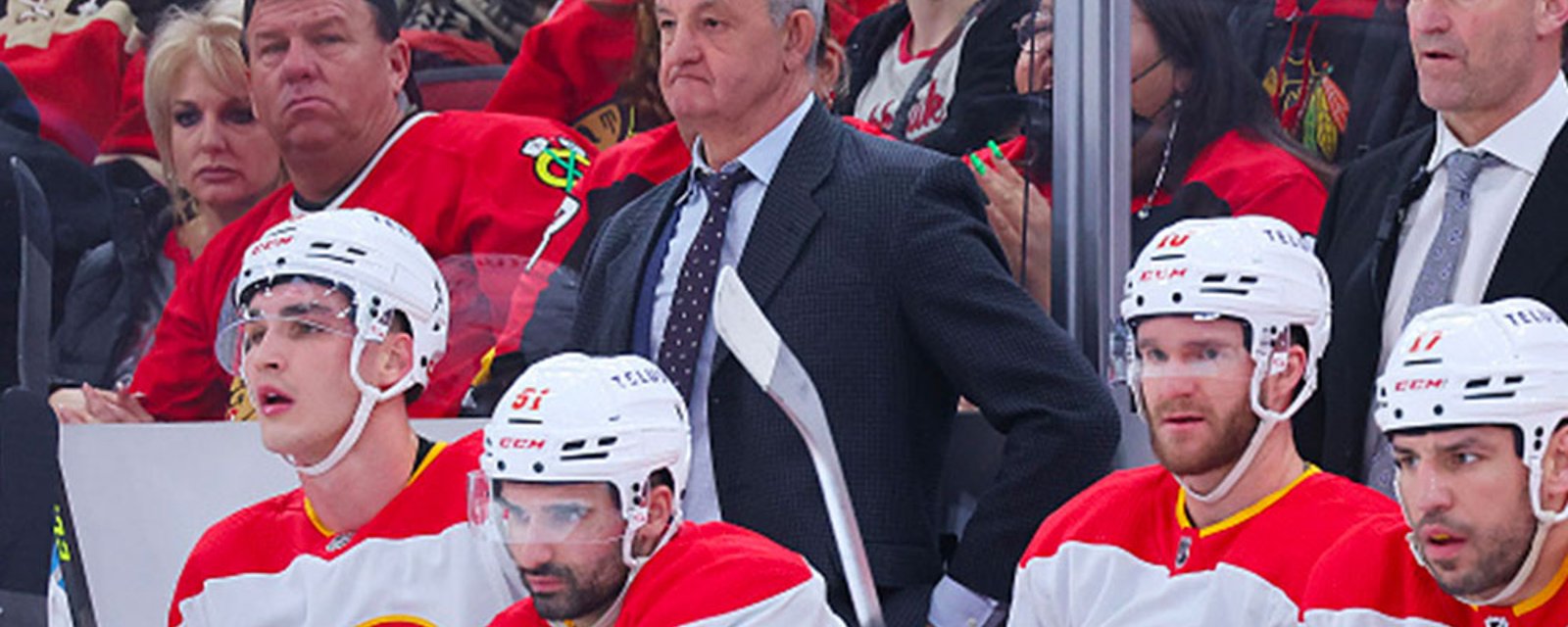 Flames' players “voice their disapproval” at coach Sutter returning for next season