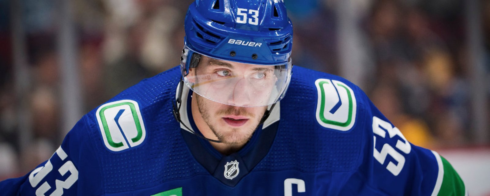 Hidden message from Bo Horvat’s statement exposed