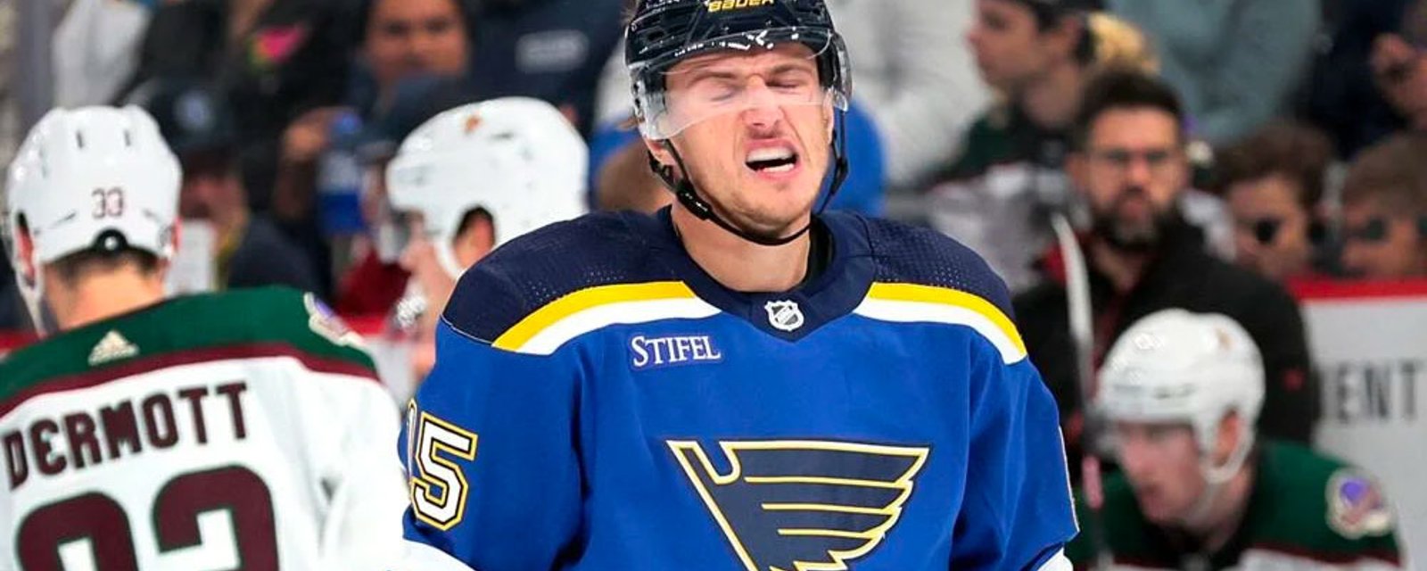 Breaking: It's official, Jakub Vrana is done with the Blues