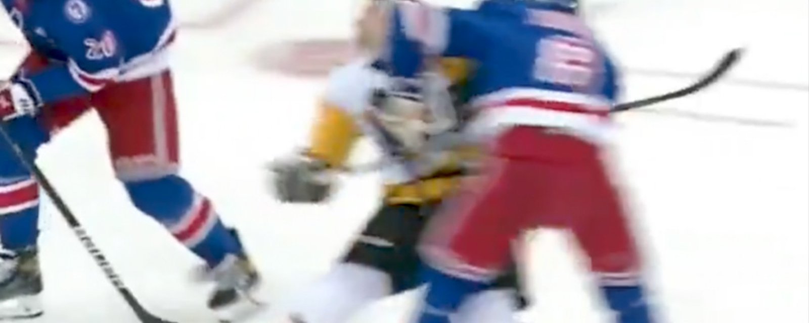 Rangers D Jacob Trouba sounds off on his injuring of Penguins C Sidney Crosby! 