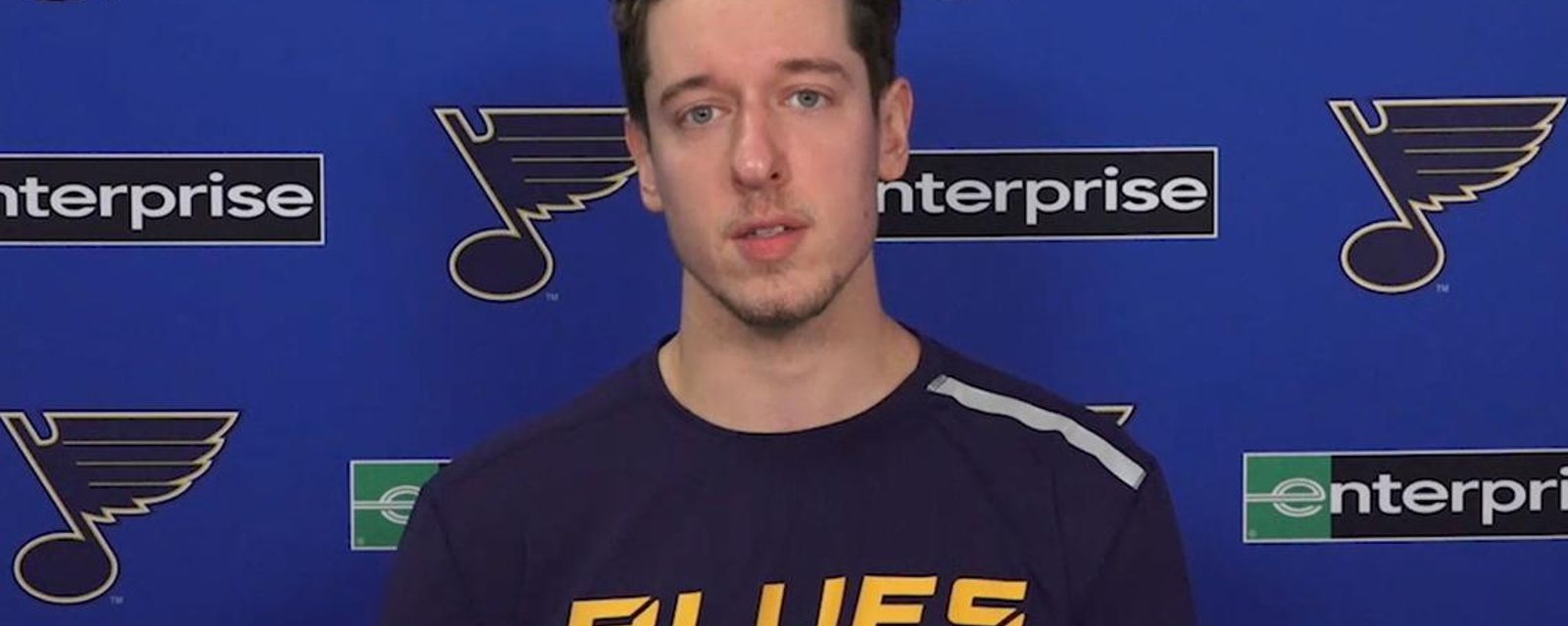 Jordan Binnington reacts to his suspension the only way he knows how!