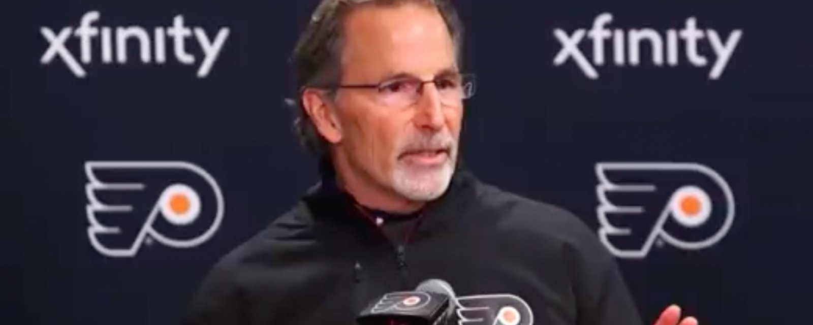 John Tortorella refuses to let media pit one of his players against him!