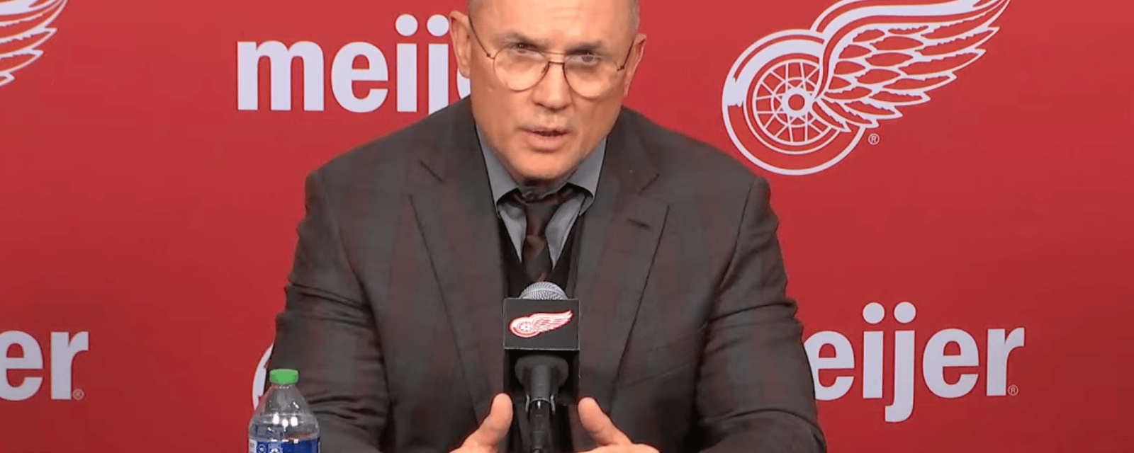 Steve Yzerman confirms what Red Wings fans were thinking 