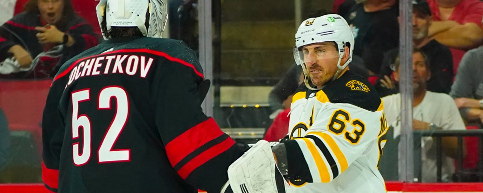 NHL Player Safety comes for Marchand after slash on Kochetkov