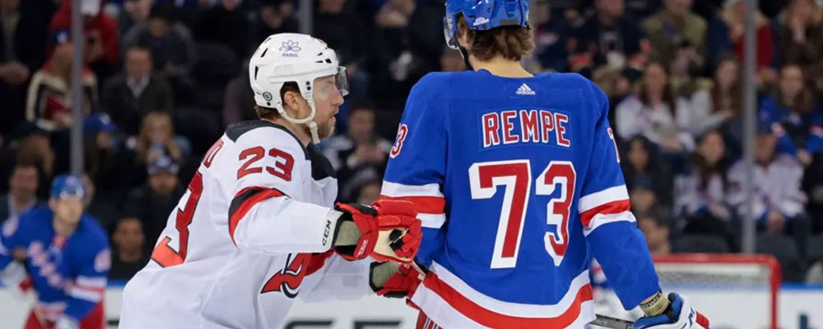 Devils fans threaten Rempe's family and make fun of his deceased Dad