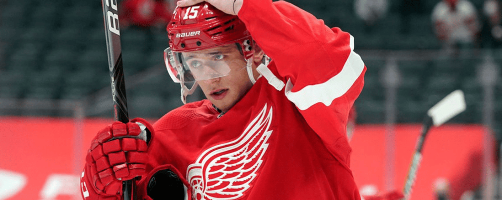 Red Wings appear to have once again moved Jakub Vrana 