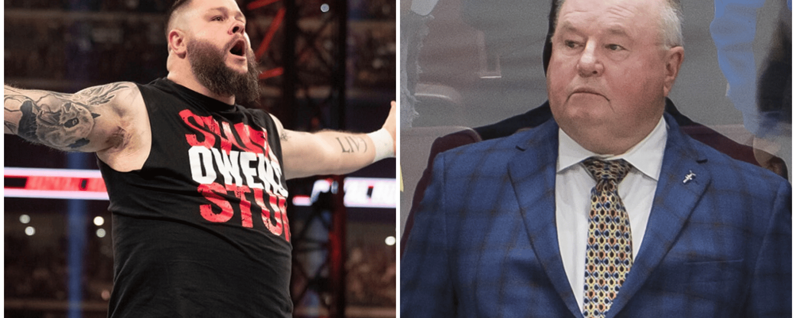 WWE wrestler Kevin Owens speaks out on the Bruce Boudreau fiasco.