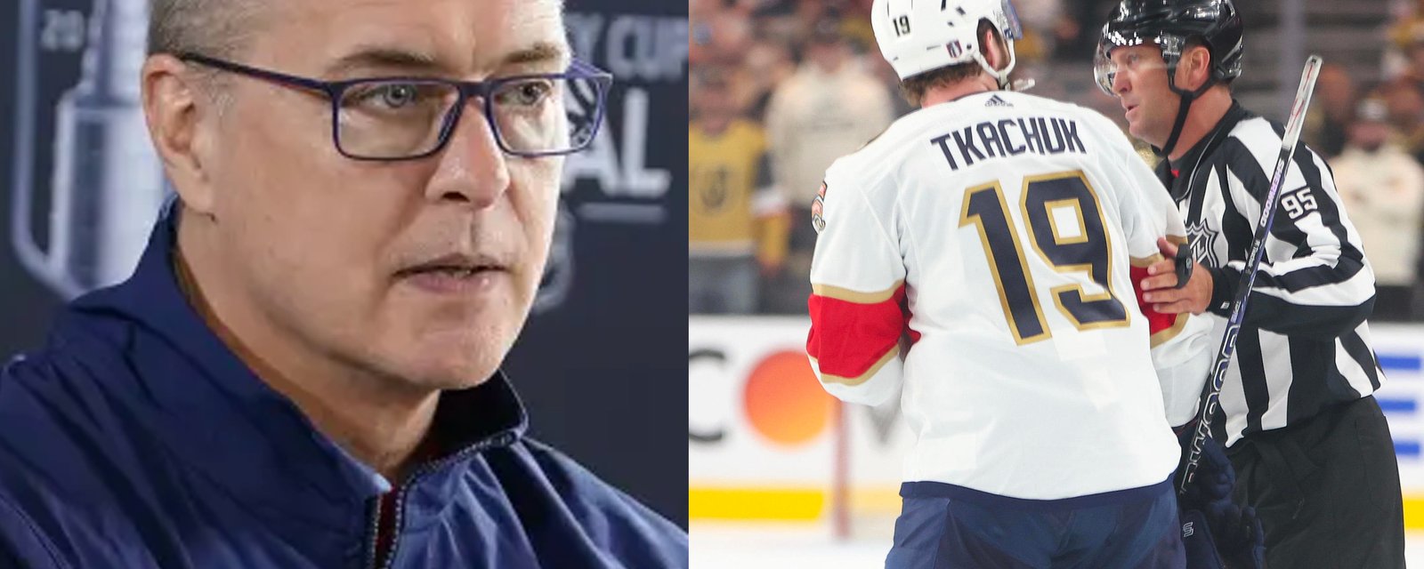 Paul Maurice takes a shot at his own player Matthew Tkachuk ahead of Game 3!