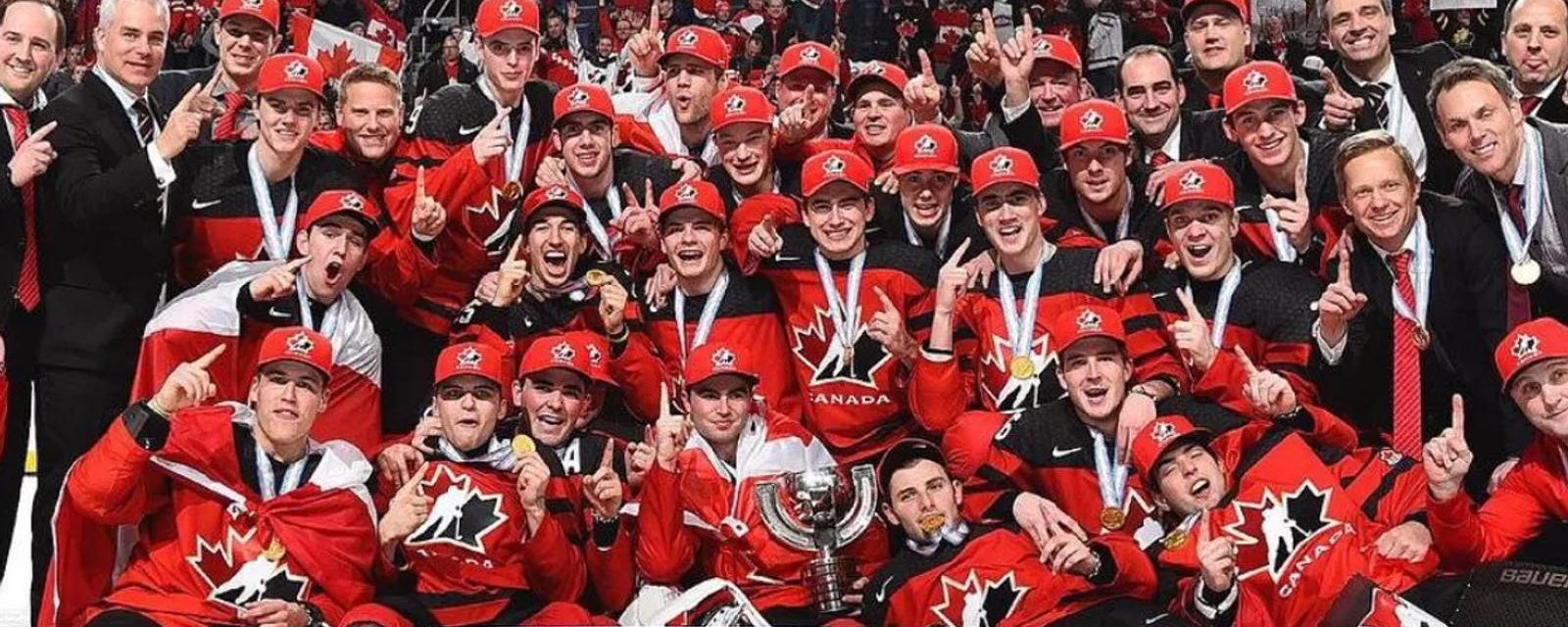 5 players from 2018 WJC Team Canada told to surrender to London police