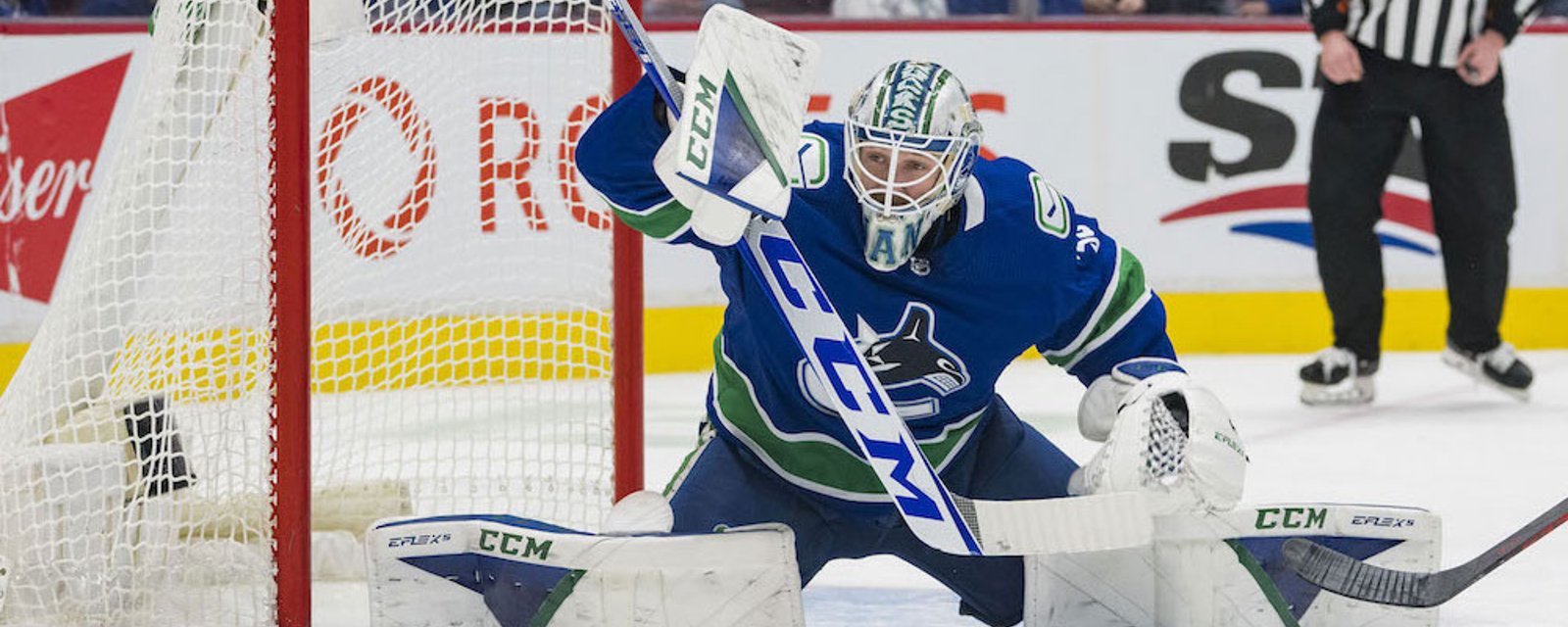 Demko out for Game 2, possibly the entire 1st round