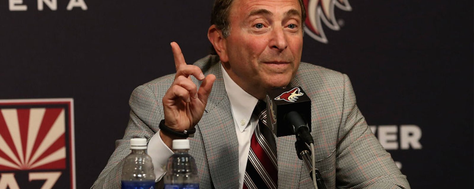 Report: Bettman and Meruelo to announce sale of Coyotes today