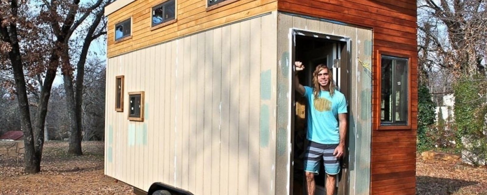 Un étudiant a construit une mini maison pour sortir de ses dettes