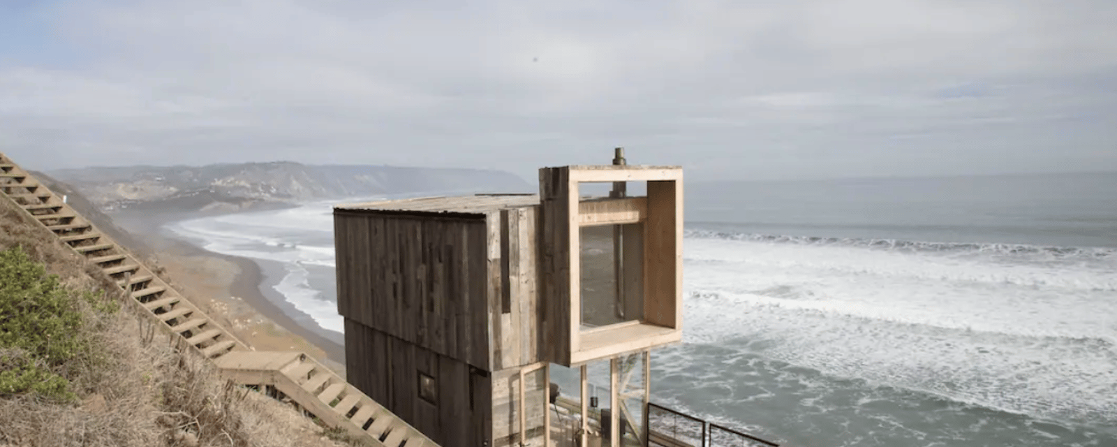 Vous pouvez maintenant louer cette cabane architecturale avec vue sur l'océan