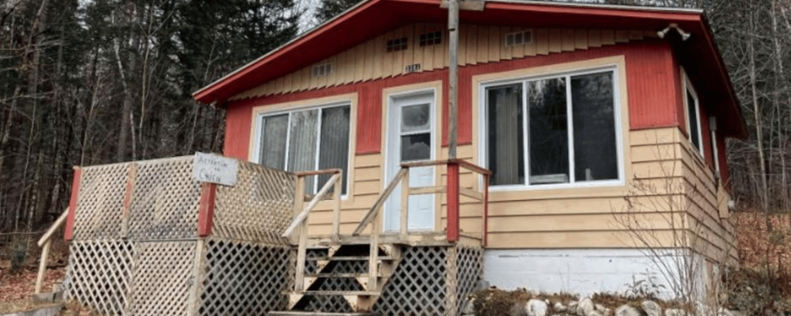 Cette maison au Québec à vendre pour moins de 55 000 $ mais il y a un élément important à savoir.