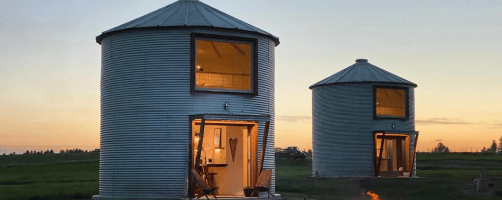 Un silo métamorphosé en magnifique petite maison