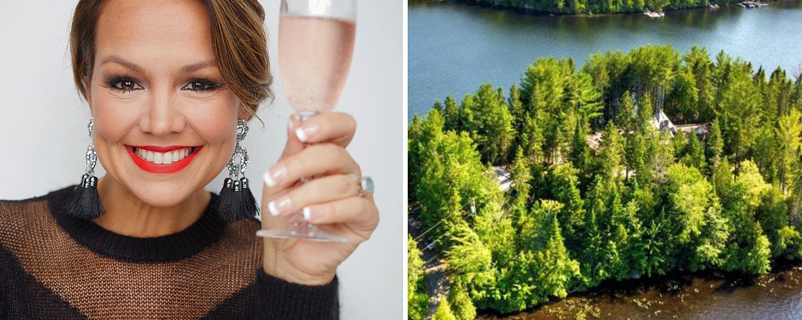 Valérie Taillefer vend sa magnifique maison sur une île privée pour près de 5 M$