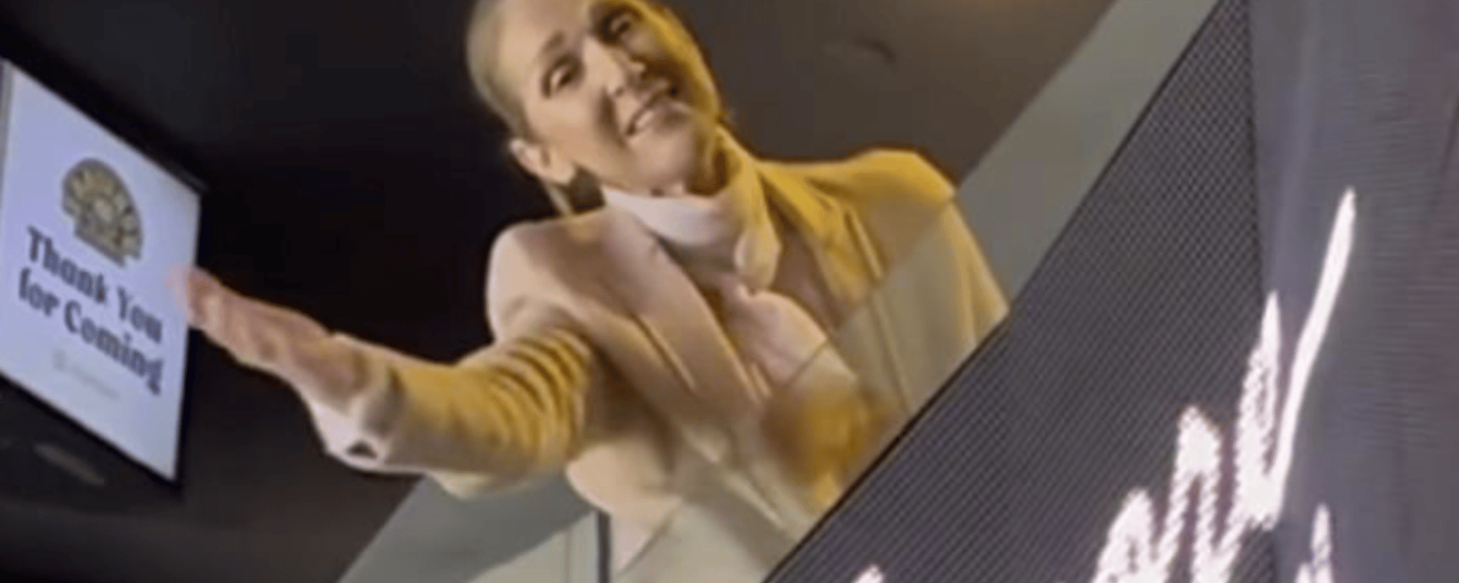 Céline Dion chante et s'éclate avec ses fans dans une nouvelle vidéo qui enflamme les médias sociaux