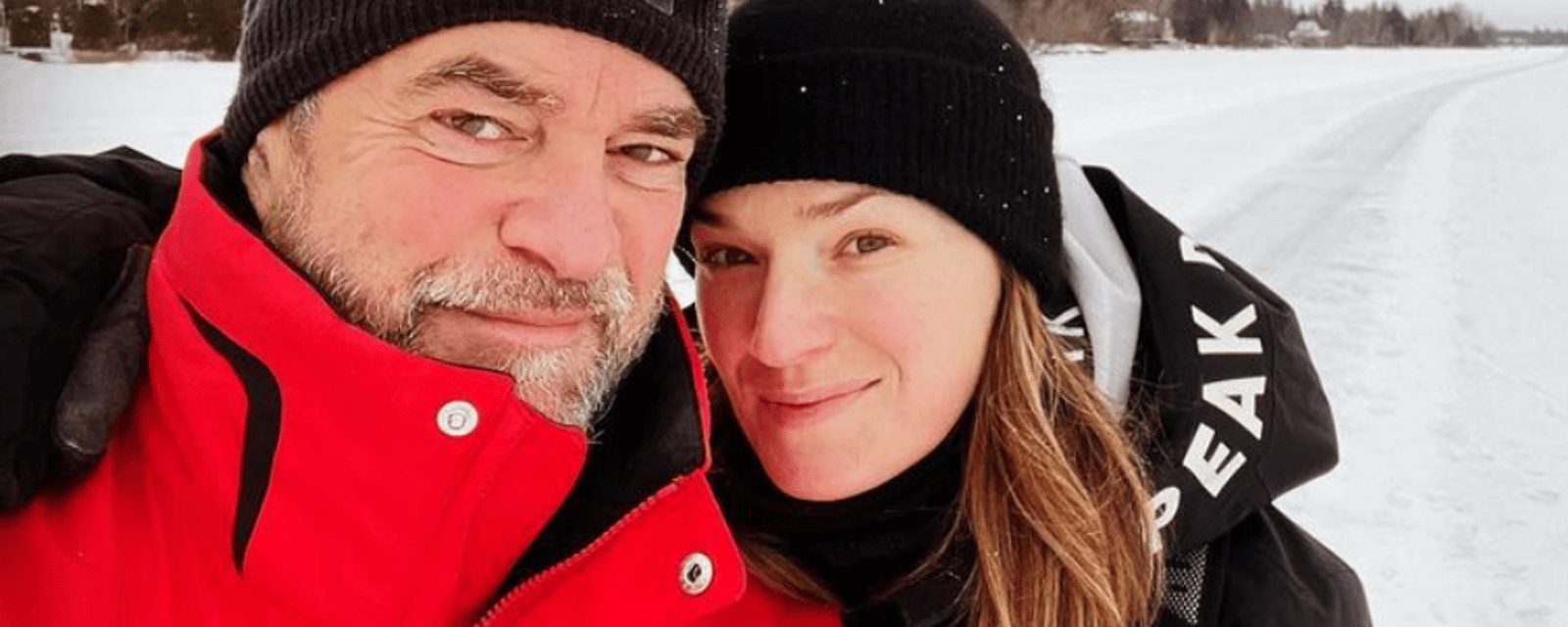 Sylvain Cossette et Andrée Watters plus amoureux que jamais, en visite à Montréal