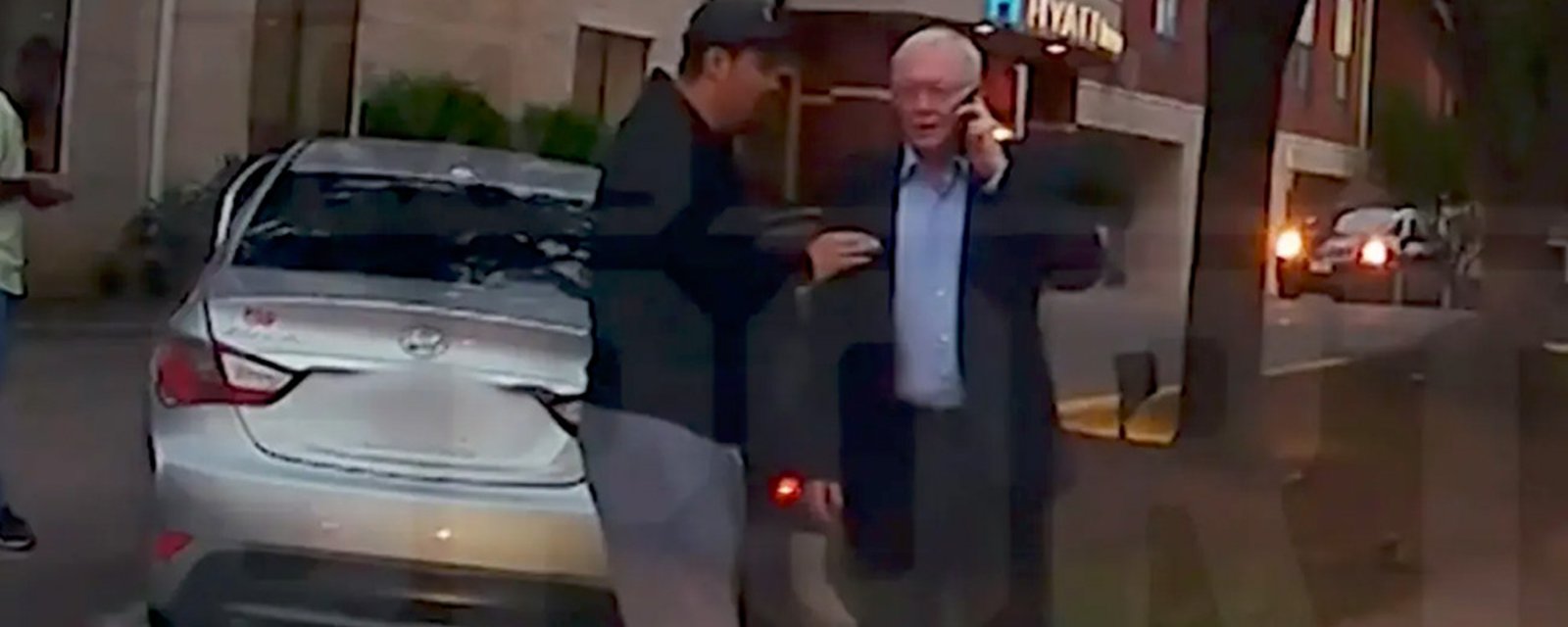 MUST SEE: Dash cam footage of Jerry Jones' car accident released