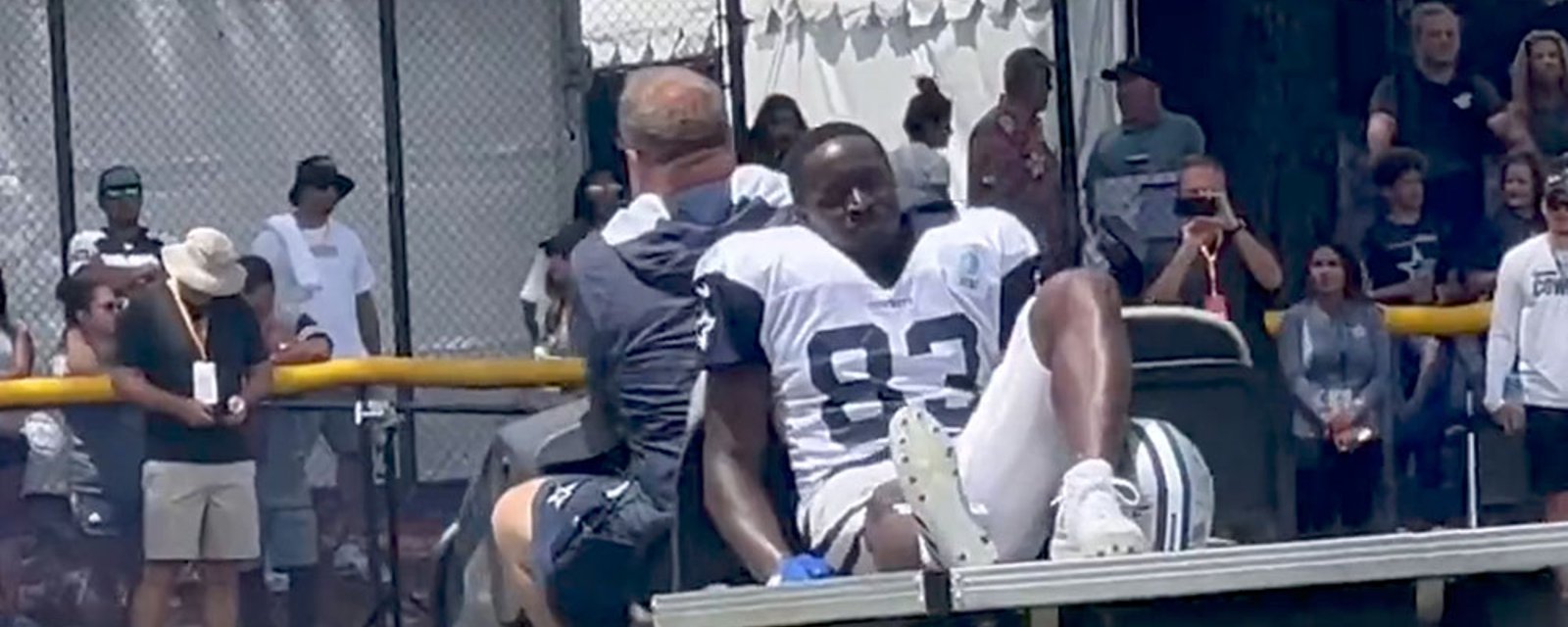 Jerry Jones “concerned” after Cowboys injury during practice 