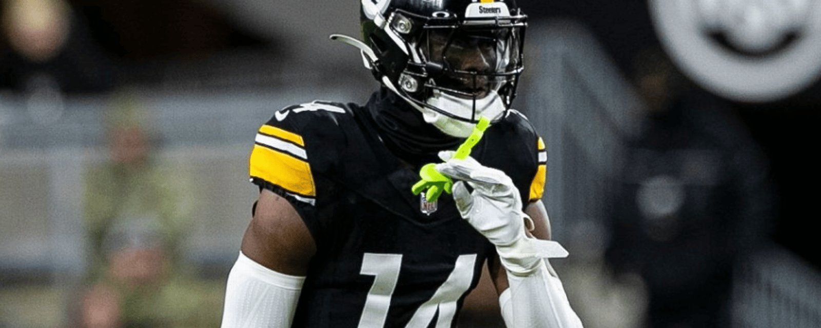 George Pickens clarifies purging of Steelers content 