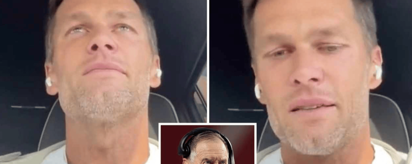 Tom Brady tears up when discussing Bill Belichick