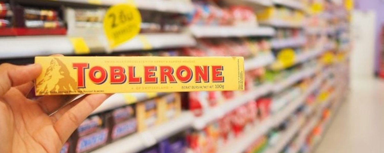 Un garçon de 10 ans aurait remarqué ce que personne n’aurait vu avant sur l’emballage du chocolat Toblerone