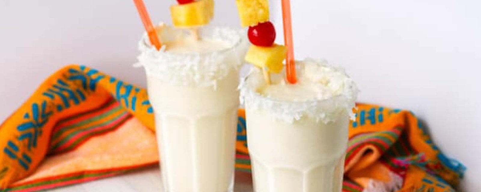 Le milkshake Piña Colada, ça goûte les vacances!
