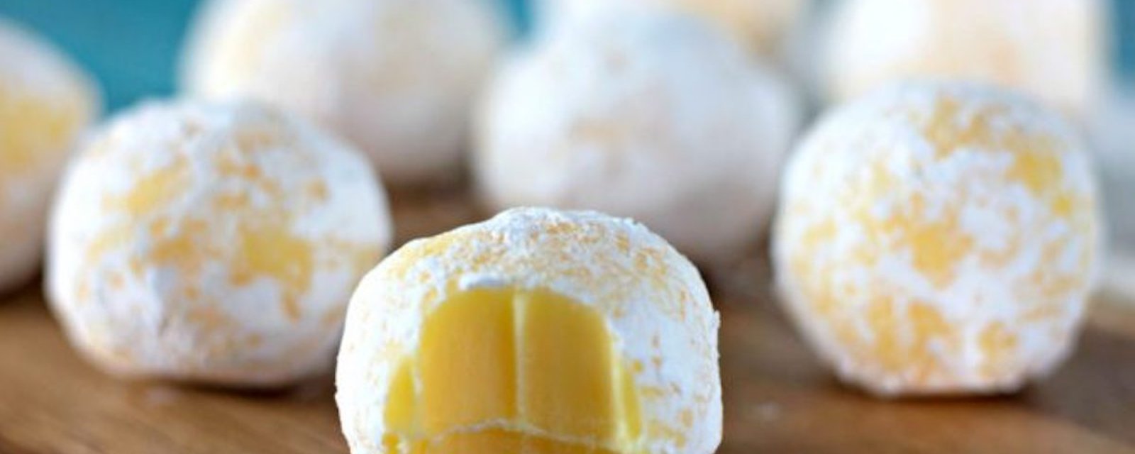 Merveilleuses truffes citronnées au chocolat blanc