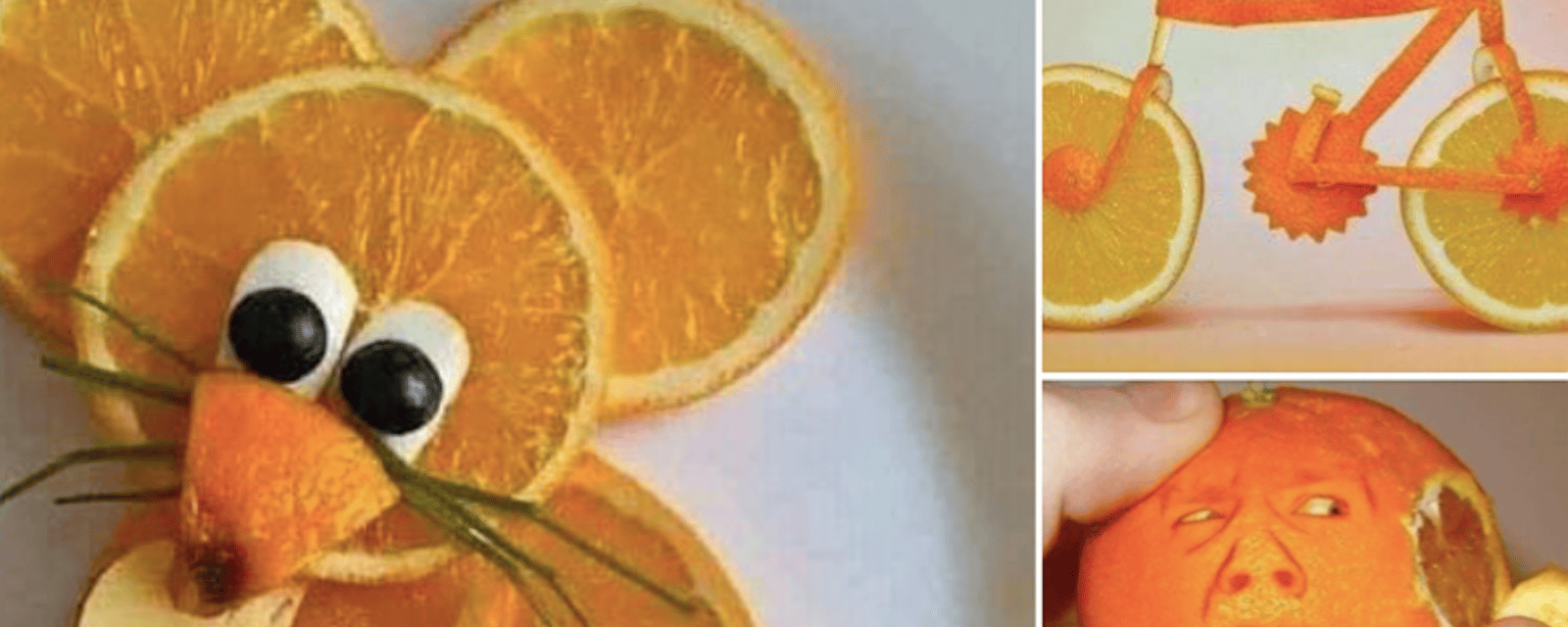 13 façons amusantes de présenter une orange