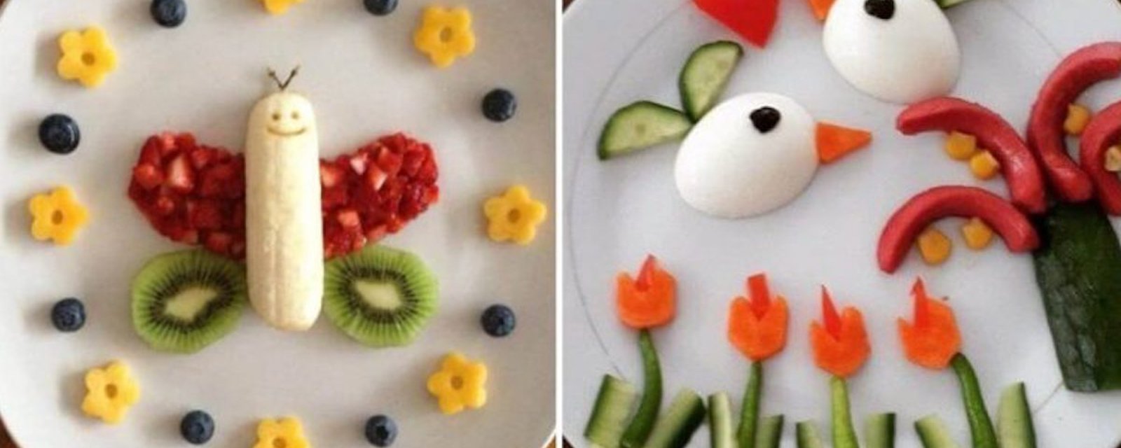 18 idées d'assiettes amusantes pour les enfants