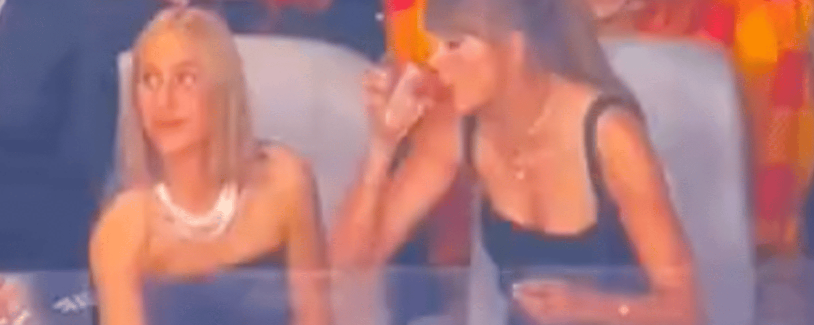 Taylor Swift chug sa bière au Super Bowl comme s’il n’y avait pas de lendemain