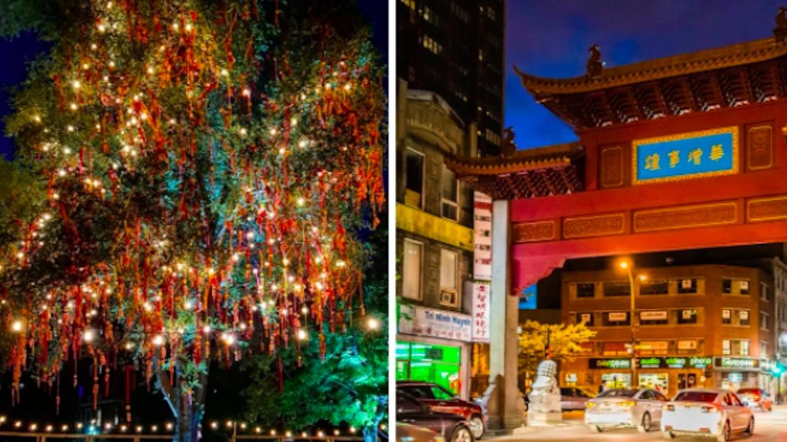 Une bonne option pour un rendez-vous romantique: le marché de nuit asiatique  à Montréal 