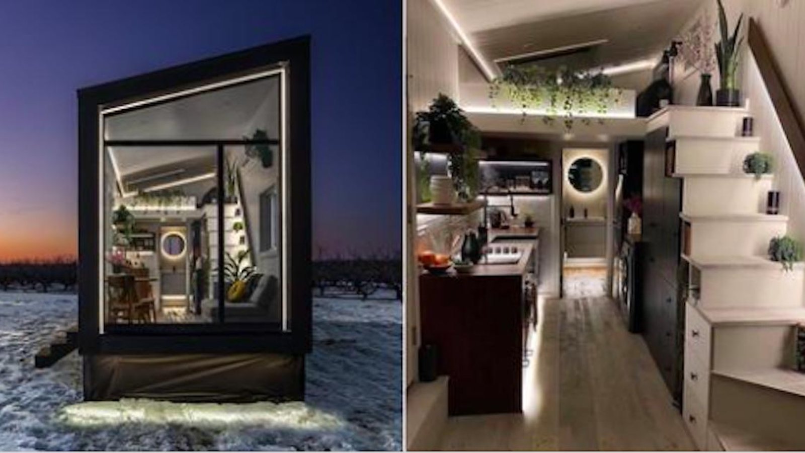 Voici une superbe mini-maison de 24 m² entièrement équipée