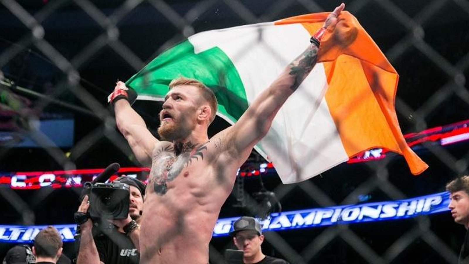 UFC megastar Conor McGregor appears to announce shocking retirement.