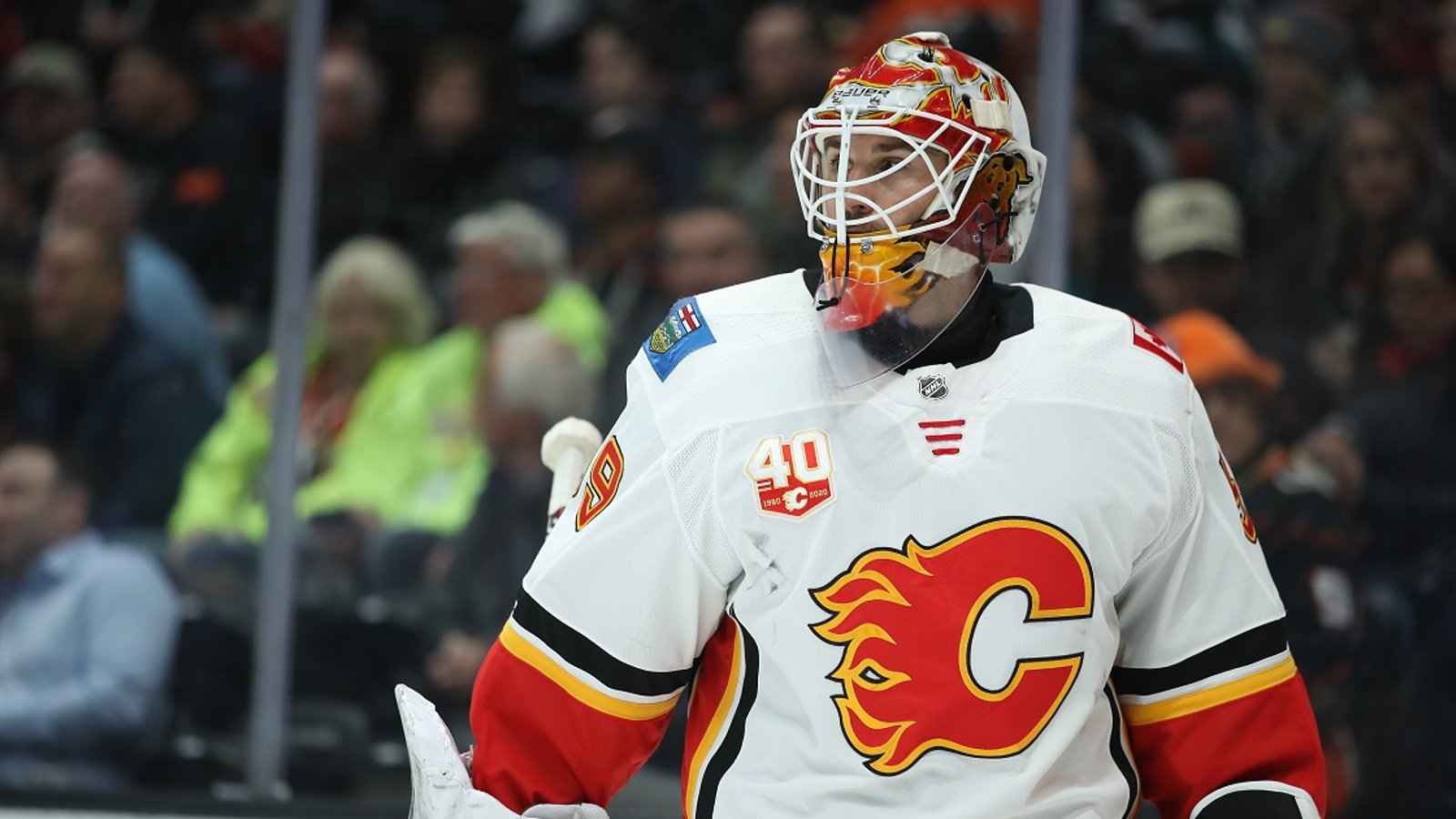 Flames appear to have picked their starting goaltender.