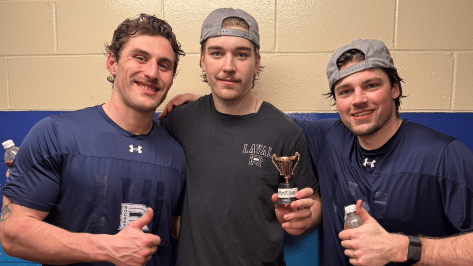 Florian Xhekaj établit un nouveau record de buts pour une recrue du Rocket de Laval