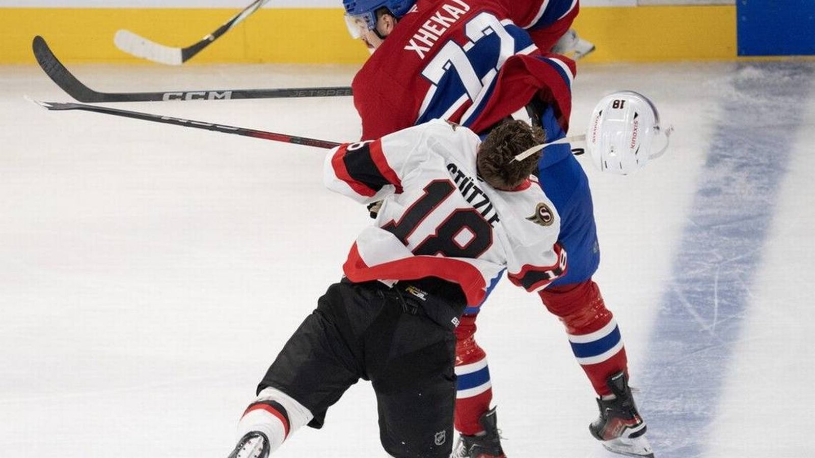 Tim Stutzle sera la cible des joueurs du Canadien ce soir face aux Sens