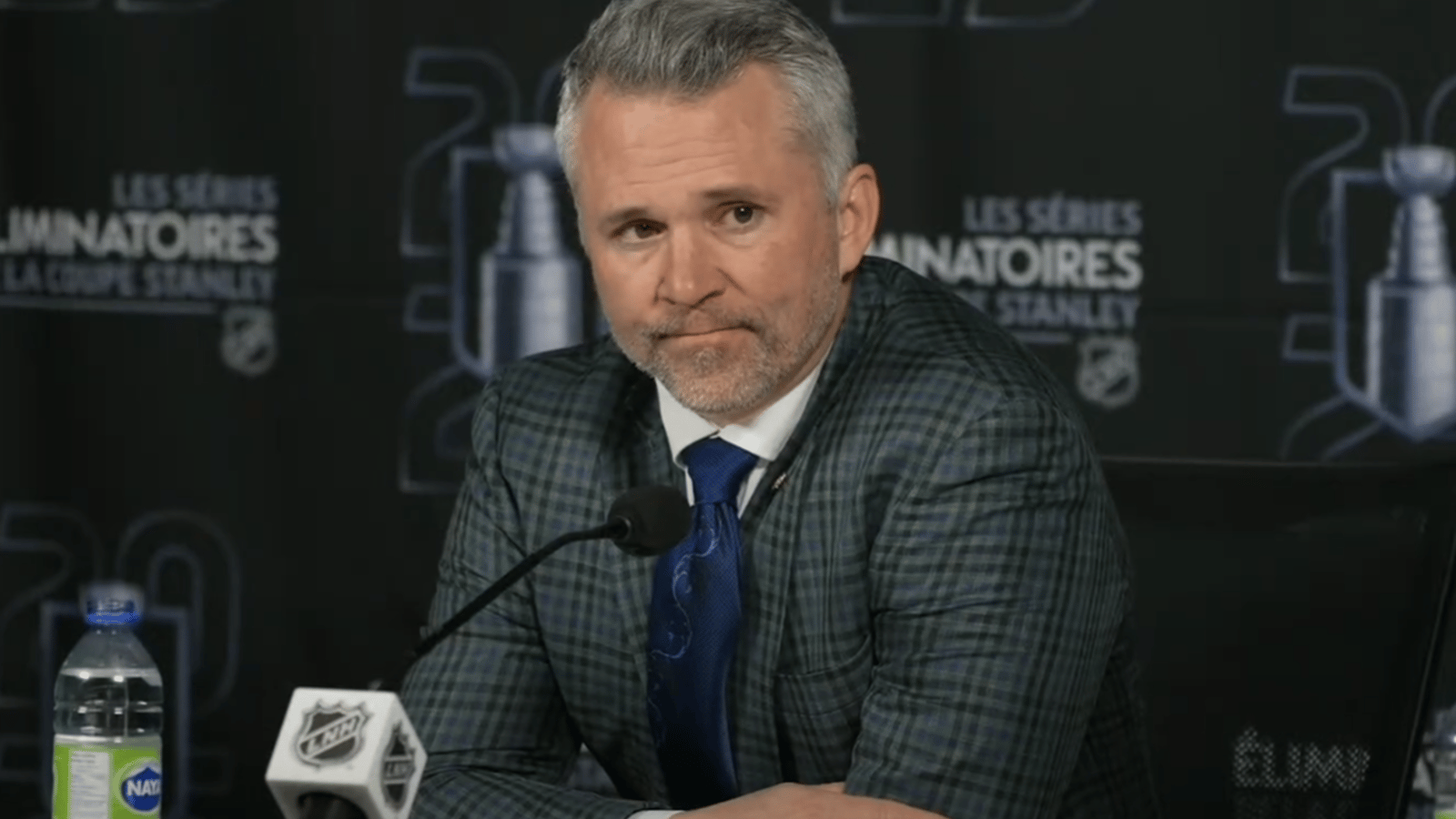 Martin St-Louis en furie contre le travail des arbitres ce soir