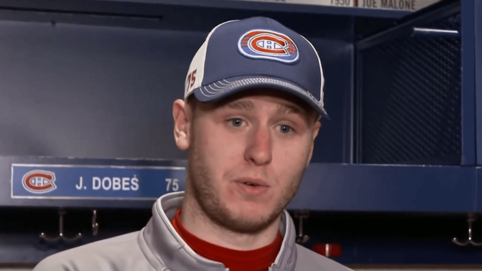 Jakub Dobes à propos de Tom Wilson : ''Je suppose que les règles ne s'appliquent pas à tout le monde'' 