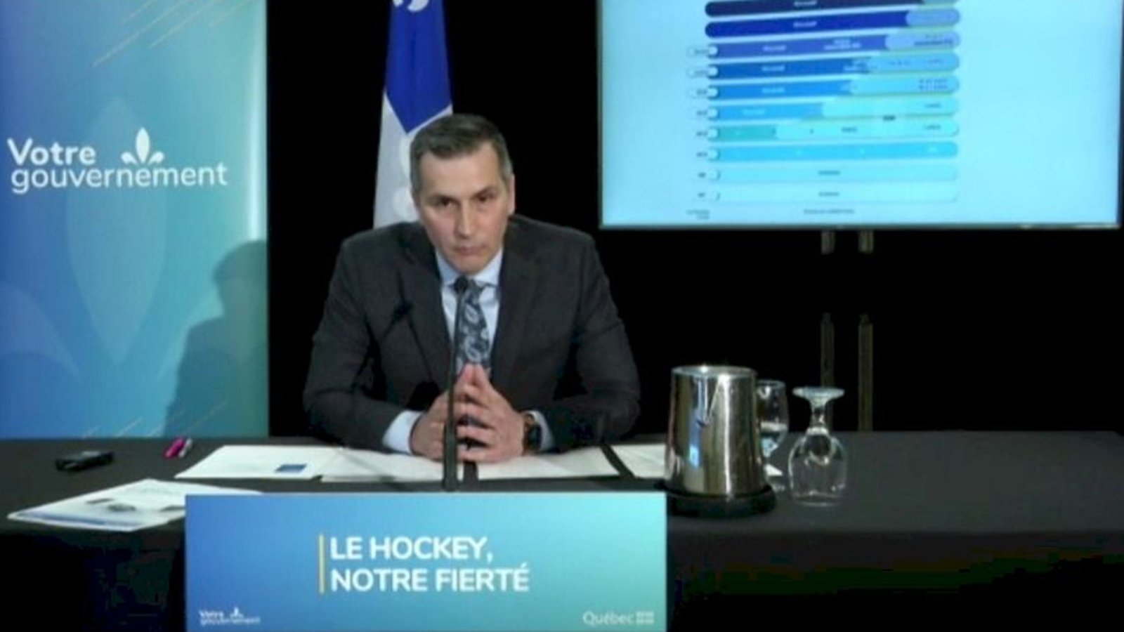 Marc Denis dévoile le rapport sur l’état du hockey au Québec