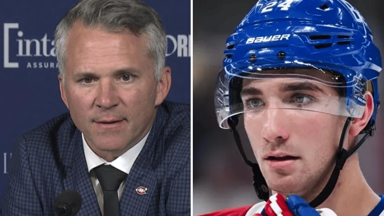 Martin St. Louis commente la décision de retourner Logan Mailloux à Laval