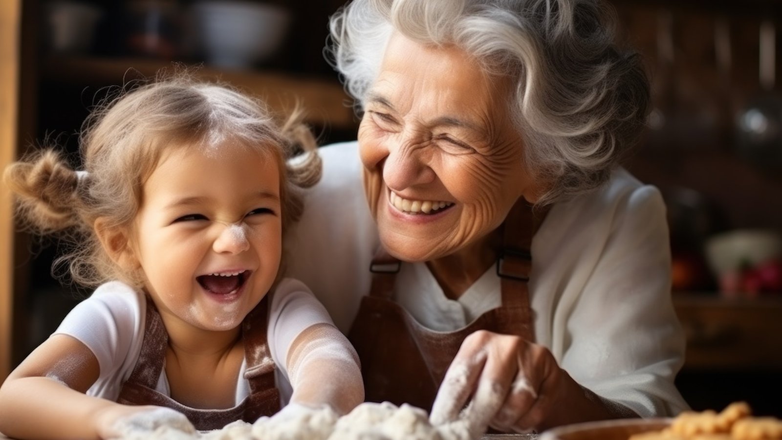 La science prouve que la relation entre une grand-mère et ses petits-enfants est unique en son genre