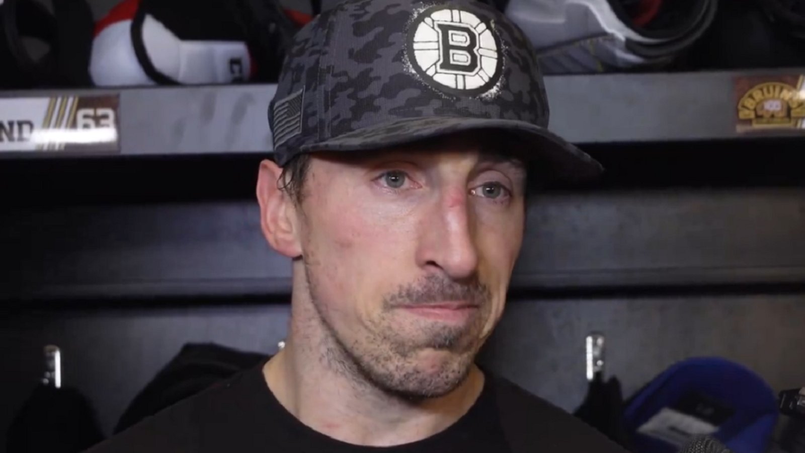 Marchand stirs up controversy with comments about his injury.