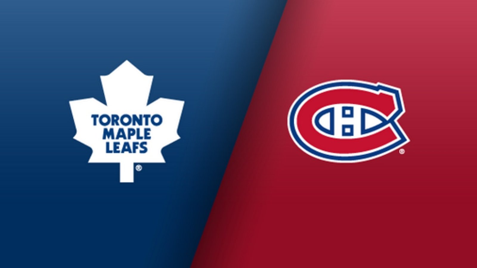 Only one lineup change as Maple Leafs clash with Habs.