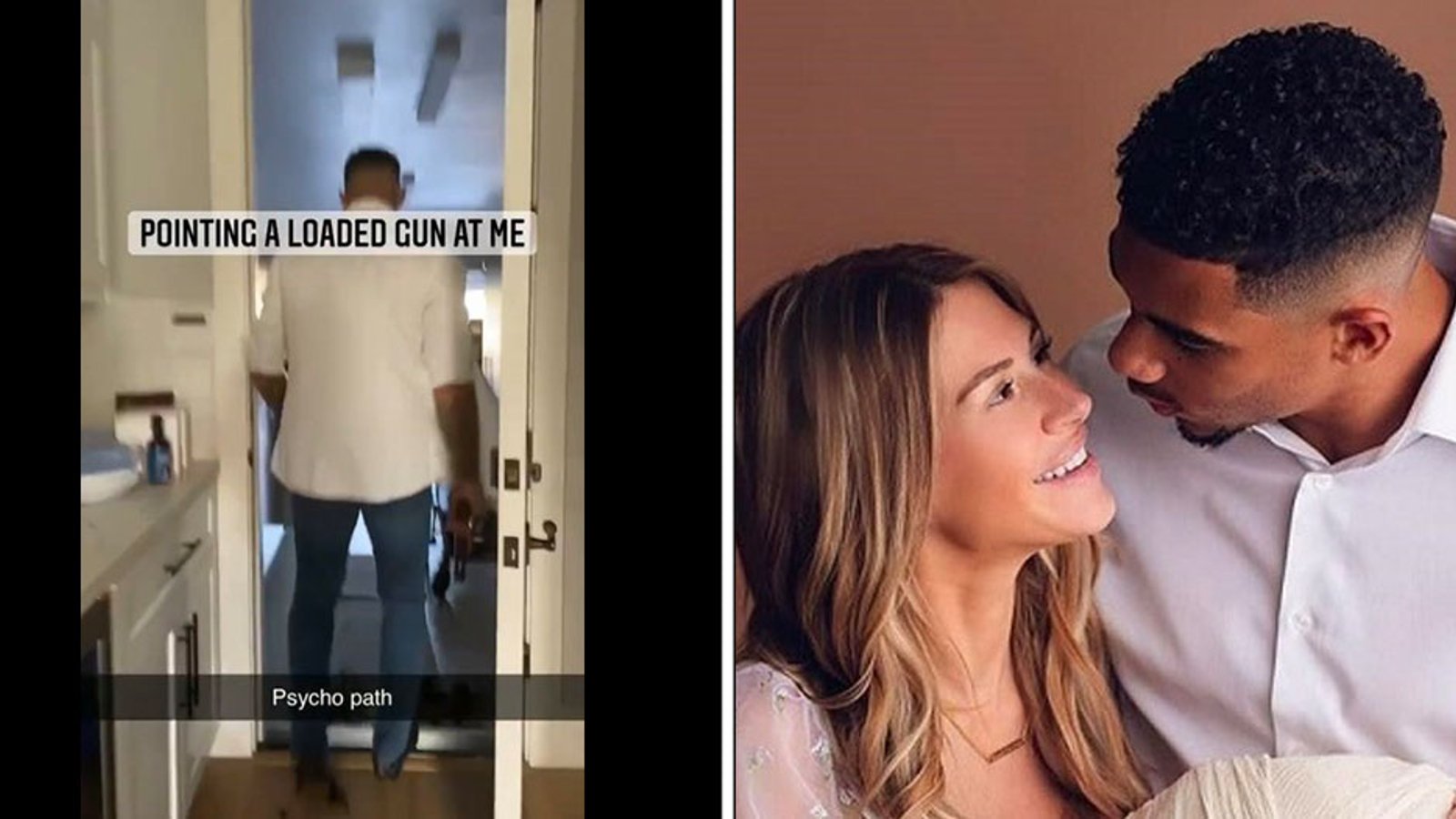 Evander Kane issues a statement after video emerges of him pointing a gun at his estranged wife