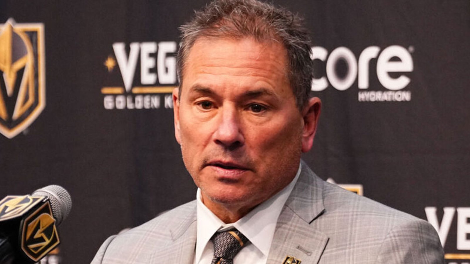 Knights completely change their lineup for Game 2 vs Oilers