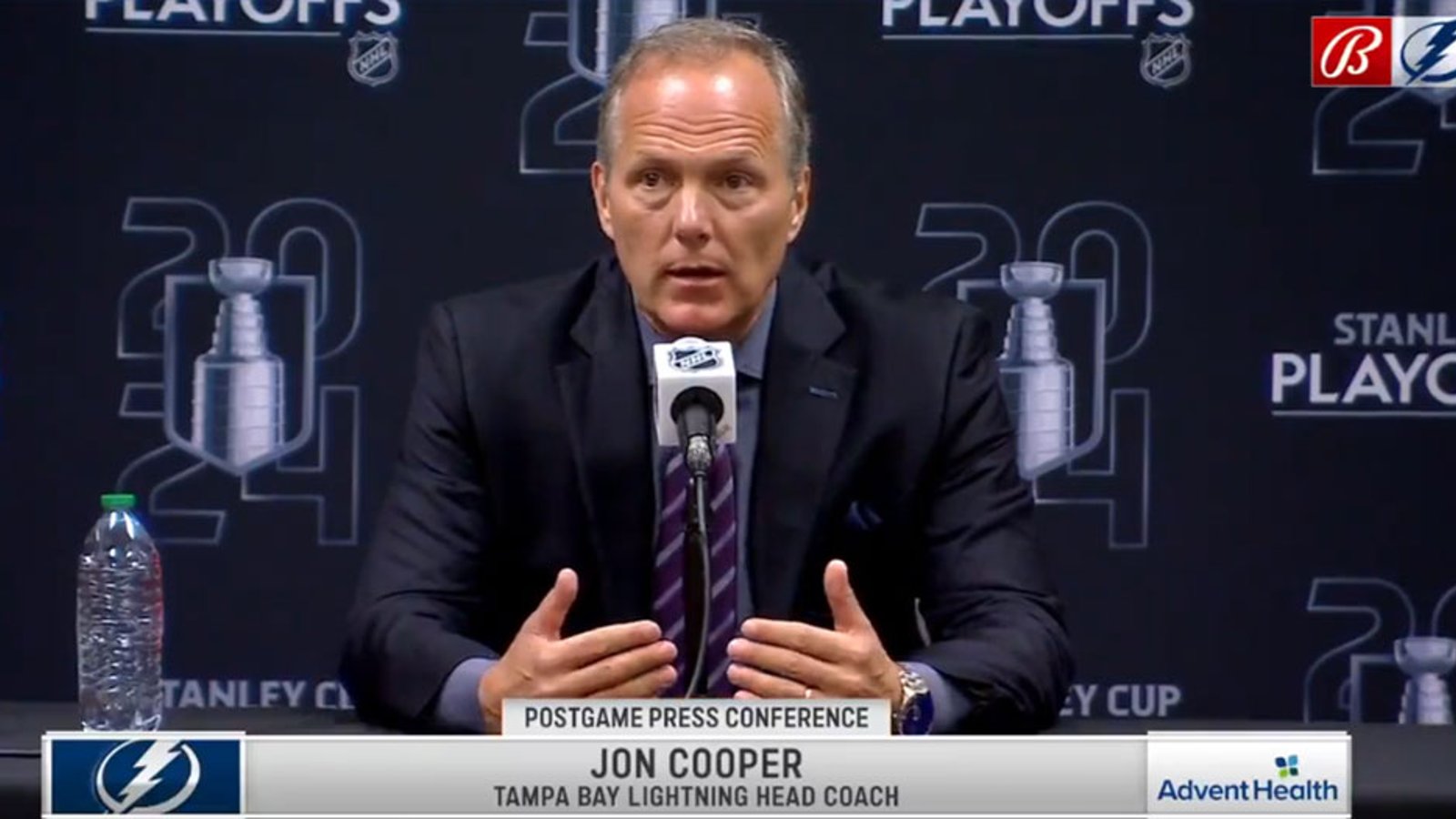 Jon Cooper under fire for using 'sexist' language in press conference last night