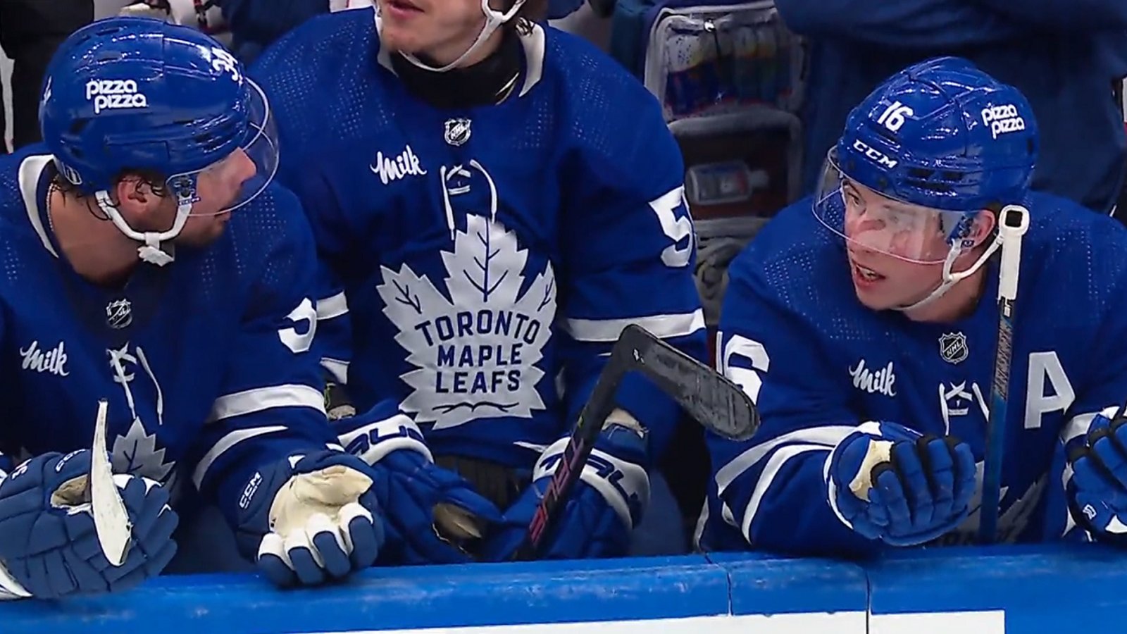 Cracks begin to show on the Maple Leafs bench in Game 4.