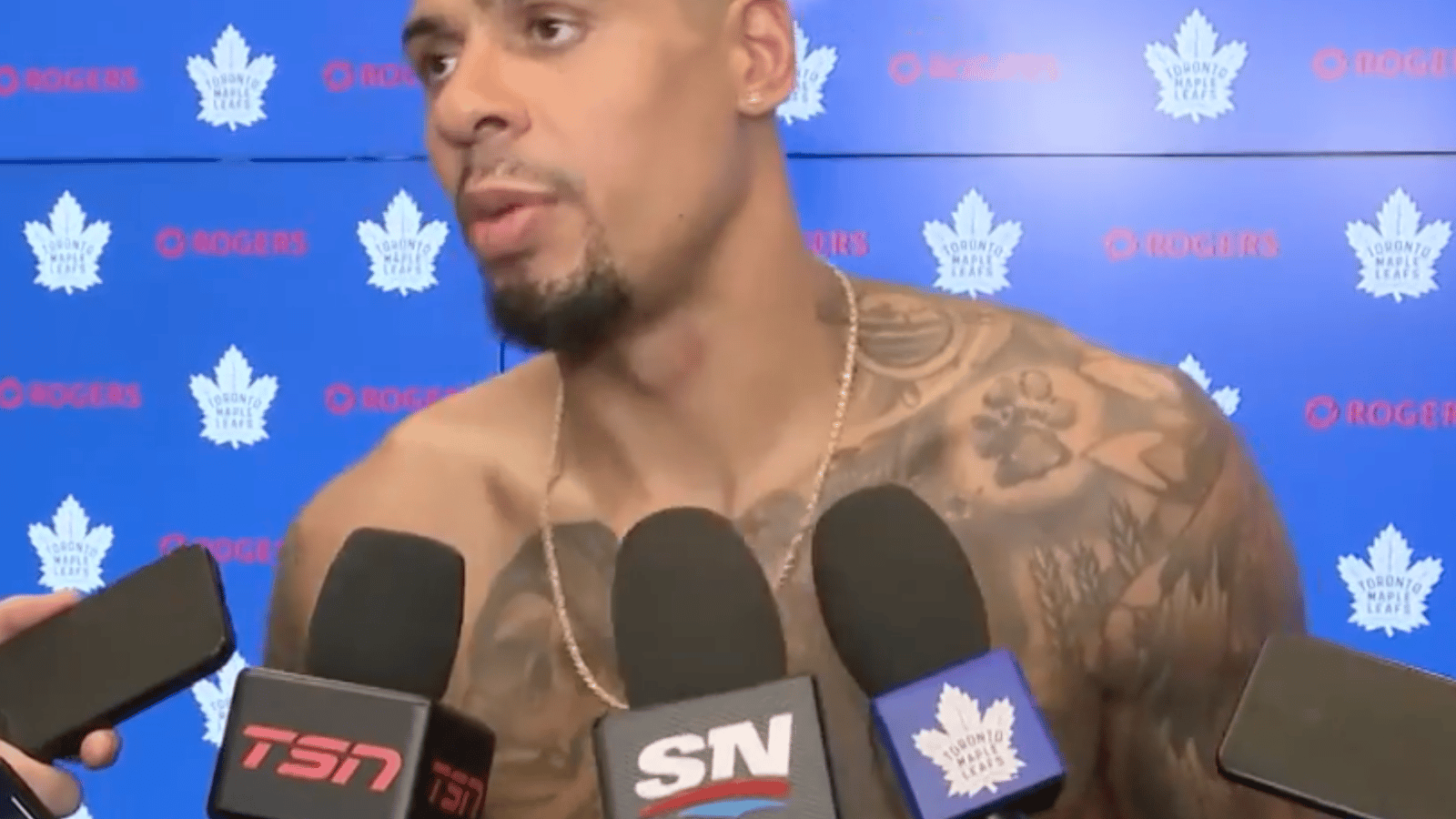 Ryan Reaves has a message for Leafs' doubters 